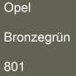 Preview: Opel, Bronzegrün, 801.