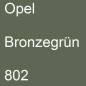 Preview: Opel, Bronzegrün, 802.