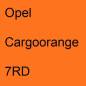 Preview: Opel, Cargoorange, 7RD.