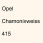 Preview: Opel, Chamonixweiss, 415.