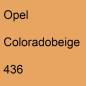 Preview: Opel, Coloradobeige, 436.