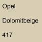 Preview: Opel, Dolomitbeige, 417.