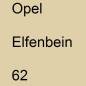 Preview: Opel, Elfenbein, 062.