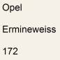 Preview: Opel, Ermineweiss, 172.