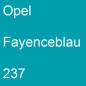 Preview: Opel, Fayenceblau, 237.