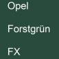 Preview: Opel, Forstgrün, FX.