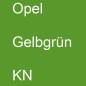 Preview: Opel, Gelbgrün, KN.