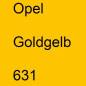 Preview: Opel, Goldgelb, 631.