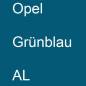 Preview: Opel, Grünblau, AL.