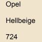 Preview: Opel, Hellbeige, 724.