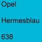 Preview: Opel, Hermesblau, 638.