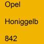 Preview: Opel, Honiggelb, 842.