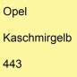 Preview: Opel, Kaschmirgelb, 443.