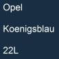 Preview: Opel, Koenigsblau, 22L.