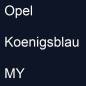 Preview: Opel, Koenigsblau, MY.