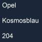 Preview: Opel, Kosmosblau, 204.