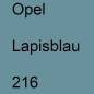 Preview: Opel, Lapisblau, 216.