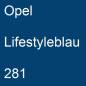 Preview: Opel, Lifestyleblau, 281.