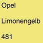 Preview: Opel, Limonengelb, 481.