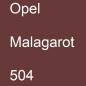 Preview: Opel, Malagarot, 504.