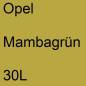 Preview: Opel, Mambagrün, 30L.