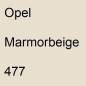 Preview: Opel, Marmorbeige, 477.