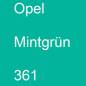 Preview: Opel, Mintgrün, 361.