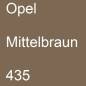 Preview: Opel, Mittelbraun, 435.