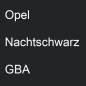 Preview: Opel, Nachtschwarz, GBA.