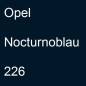 Preview: Opel, Nocturnoblau, 226.