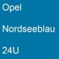 Preview: Opel, Nordseeblau, 24U.