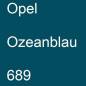 Preview: Opel, Ozeanblau, 689.