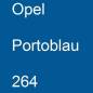 Preview: Opel, Portoblau, 264.