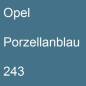 Preview: Opel, Porzellanblau, 243.