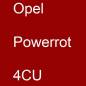 Preview: Opel, Powerrot, 4CU.