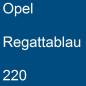 Preview: Opel, Regattablau, 220.