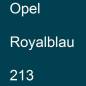 Preview: Opel, Royalblau, 213.