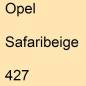 Preview: Opel, Safaribeige, 427.