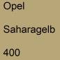 Preview: Opel, Saharagelb, 400.