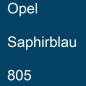 Preview: Opel, Saphirblau, 805.