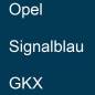 Preview: Opel, Signalblau, GKX.