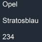 Preview: Opel, Stratosblau, 234.