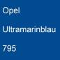 Preview: Opel, Ultramarinblau, 795.