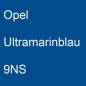 Preview: Opel, Ultramarinblau, 9NS.