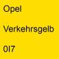 Preview: Opel, Verkehrsgelb, 0I7.