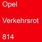 Preview: Opel, Verkehrsrot, 814.