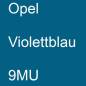 Preview: Opel, Violettblau, 9MU.