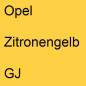 Preview: Opel, Zitronengelb, GJ.