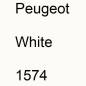 Preview: Peugeot, White, 1574.