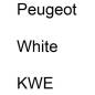 Preview: Peugeot, White, KWE.